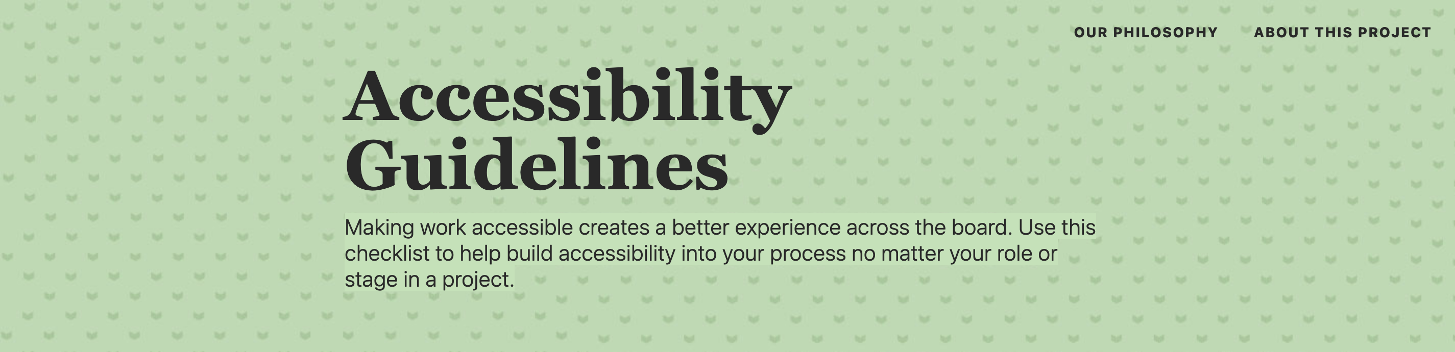 Accessibility Vox Media